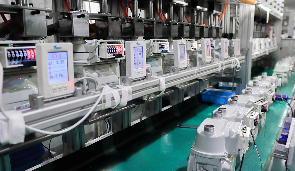 rotary gas meter, natural diaphragm gas meter Kinhil Industrial